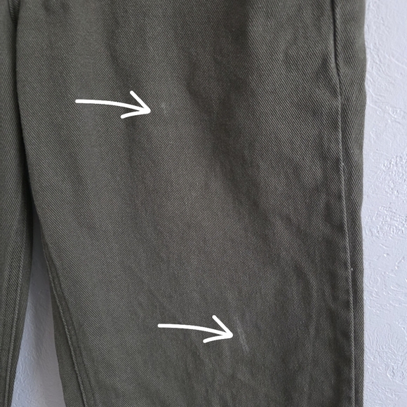 Empyre Mens Relax Green Denim Jeans Cotton Straight Leg 5 Pockets Zip Fly Sz 30 - Picture 4 of 10